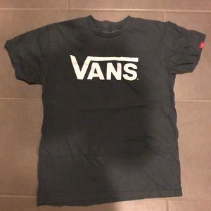 Vans grey short sleeve logo t shirt